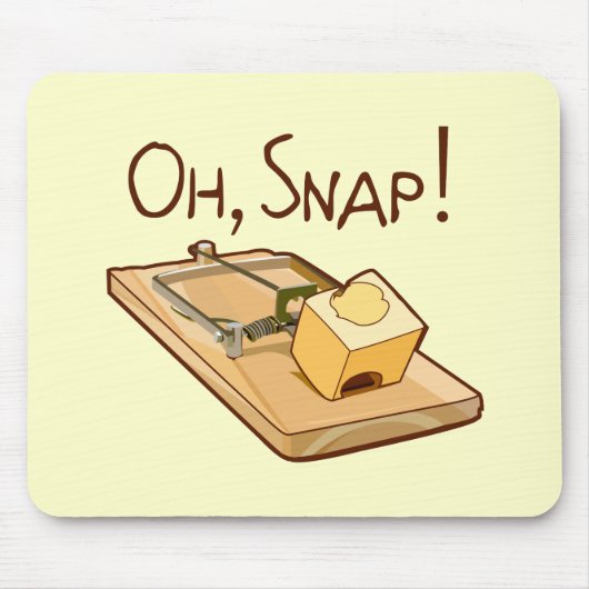 Oh, Verschluss! Mousepad (Vorne)