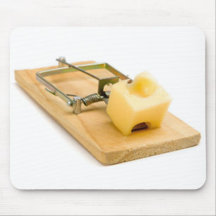 Oh, Verschluss! Mousetrap Mousepad