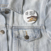 OH-VERSCHLUSS - verärgerter Alligator Button (Beispiel)