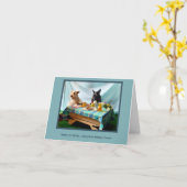 Oh Waiter more Whippy Karte (Gelbe Blume)