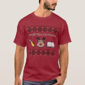Oh, was es Spaß macht, Autor-Xmas zu schreiben T-Shirt (Vorderseite)