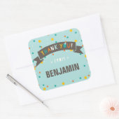 Oh, was Fun Confetti Geburtstag Danke Sticker (Umschlag)