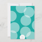 Oh, was Fun Confetti Kindergeburtstag Party einlad Einladung (Rückseite)