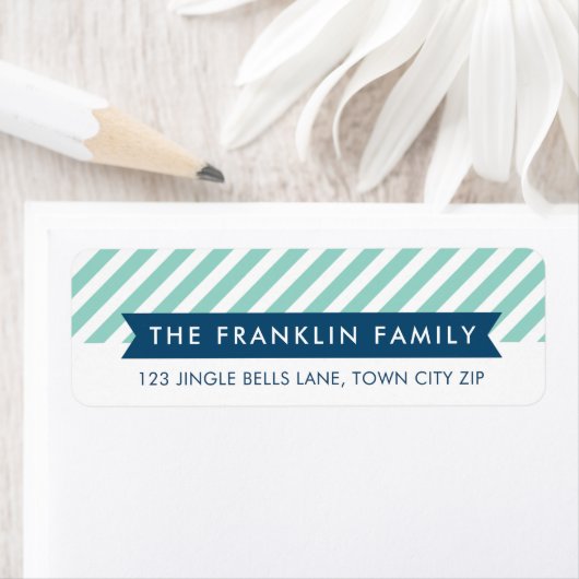 OH WAS FUN mint Streifen einfachen modernen Urlaub (Insitu)