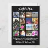 Oh, was für ein Jahr im Review 16 Foto Picture Col Karte (Vorderseite)