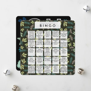 Oh, was für ein Jahr Minze Grn Quarantine Bingo We Feiertagskarte