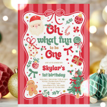 Oh was für ein Spaß, ein Weihnachtsbogen zum 1. Ge