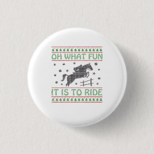 Oh, was für ein Spaß es ist, ein hässliches Weihna Button