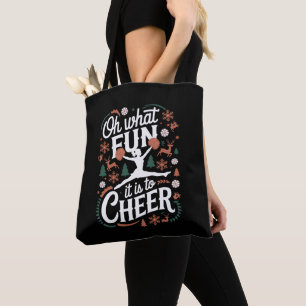 Oh was für ein Spaß es ist, hässliches Cheerleadin Tasche