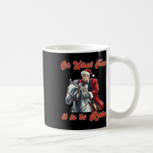 Oh, was für ein Spaß es ist, Humorvolle Trump-Weih Kaffeetasse
