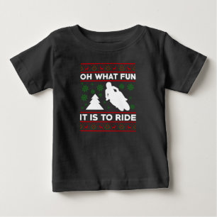 Oh, was für ein Spaß es ist, mit dem Motorrad Dirt Baby T-shirt