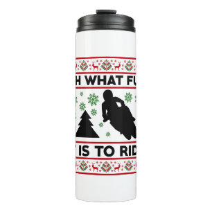Oh Was Für Ein Spaß Es Ist Motorrad Dirt Bike Zu F Thermosbecher