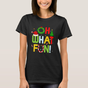 Oh was für ein Spaß Frohe Weihnachten Familie Männ T-Shirt