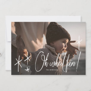 Oh Was Für Ein Spaß Lettering Holiday Weihnachten