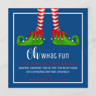 Oh, was für ein Spaß Weihnachten Party Einladung