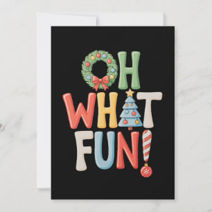 Oh was für ein Spaß Weihnachten Xmas Familienurlau