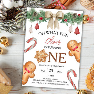 Oh Was Für Ein Spaß   Weihnachtskekse 1. Geburtsta Einladung