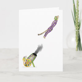 Oh was für ein Zirkus! Fliegender Gepard-Karte Karte