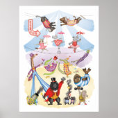 Oh was für ein Zirkus! Kunstposter Poster (Vorne)