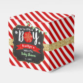 "Oh, was für eine Freude, das ist ein Junge!" Weih Geschenkschachtel (Vorderseite)