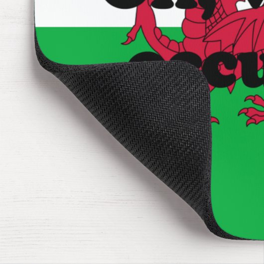 "Oh, was ist denn da?" Mousepad (Ecke)