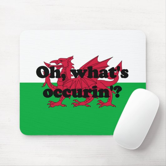 "Oh, was ist denn da?" Mousepad (Mit Mouse)