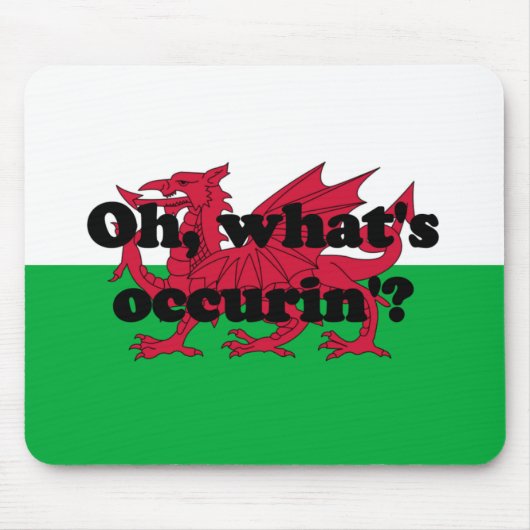 "Oh, was ist denn da?" Mousepad (Vorne)