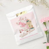 Oh, was lustig-rosa Retro Weihnachtsmann Geburtsta Geschenktütchen (Versiegelt)