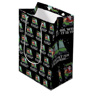 Oh, was macht es doch für einen Spaß, den Weihnach Mittlere Geschenktüte