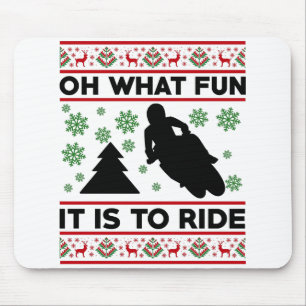 Oh, was macht es für einen Spaß, Motorrad Dirt Bik Mousepad