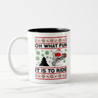 Oh, was macht es für einen Spaß, Santa Motocross D