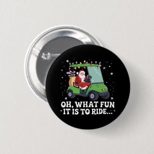 Oh, was macht es für Spaß, den Weihnachtsmann-Golf Button