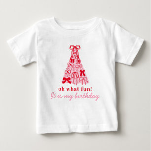 Oh was macht Spaß, es ist mein Geburtstagsmädchen Baby T-shirt