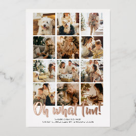 Oh, was Spaß 12 Foto Weihnachtszeit Jahreszeit Folien Feiertagskarte