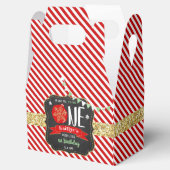 Oh, was Spaß, eins zu sein! Weihnachten 1. Geburts Geschenkschachtel (Geöffnet)