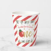 Oh, was Spaß es ist, eins zu sein - Weihnachten -  Pappbecher (Rückseite)