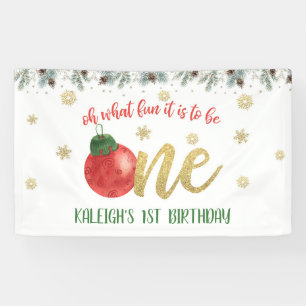 Oh, was Spaß es macht, ein Weihnachtsbanner zu se Banner