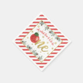 Oh, was Spaß es macht, ein Weihnachtsfest zu sein Serviette (Ecke)