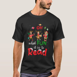 Oh, was Spaß es macht Weihnachten Niedlichen Renti T-Shirt