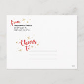 Oh, was Spaß Familienweihnachtsfest Foto Postkarte (Rückseite)