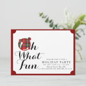 Oh, was Spaß | Feierliche Einladung (Stehend Vorderseite)