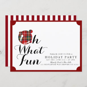 Oh, was Spaß Feierliche Einladung