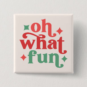 Oh, was Spaß - Feiertage-Typografie Button