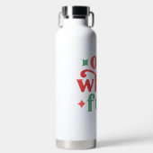 Oh, was Spaß - Feiertage-Typografie Trinkflasche (Vorderseite)