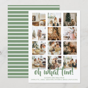 Oh, was Spaß Foto Weihnachten Personalisiert