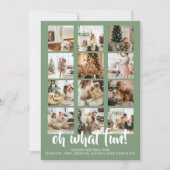 Oh, was Spaß Foto Weihnachten Personalisiert (Vorderseite)