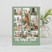 Oh, was Spaß Foto Weihnachten Personalisiert (Stehend Vorderseite)