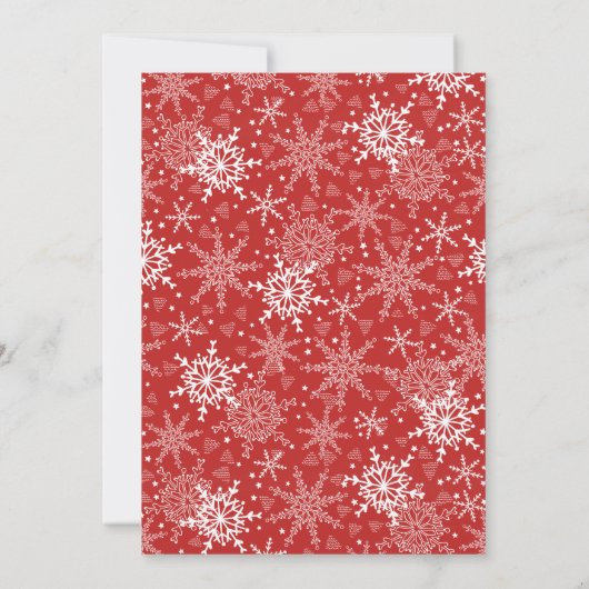 Oh, was Spaß Niedlichen Kinder Weihnachten Geburts Einladung (Rückseite)