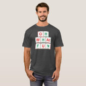 Oh, was Spaß - Periodischer Tisch lustig T-Shirt (Vorne ganz)