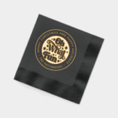 Oh, was Spaß Spaß frohe Weihnachten glückliche Fei Servietten Mit Folie (Links)